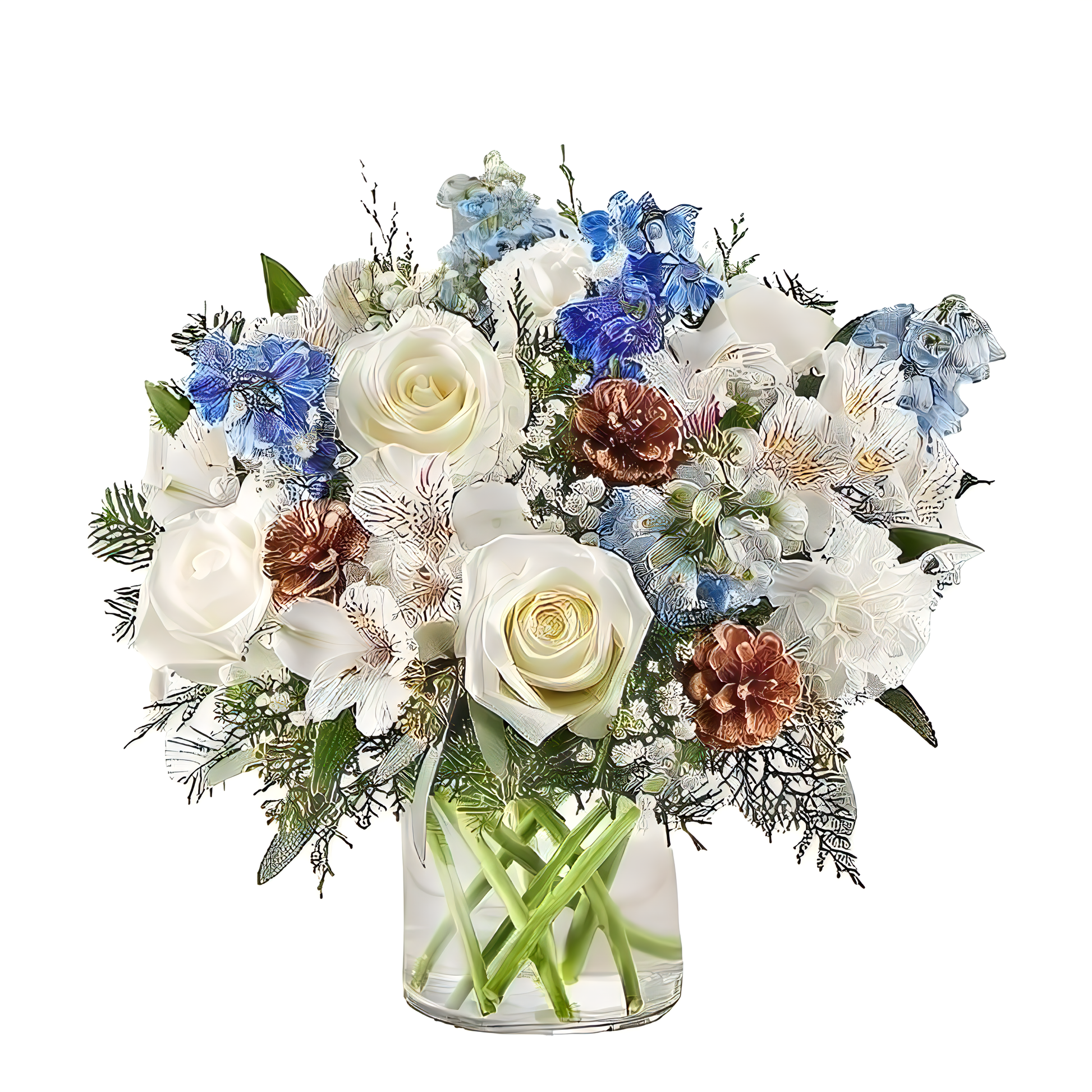 Winter Wonderful Bouquet - Holiday Collection