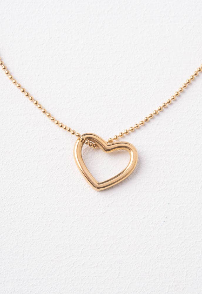 Starfish Project's Gift of Love Gold Heart Necklace