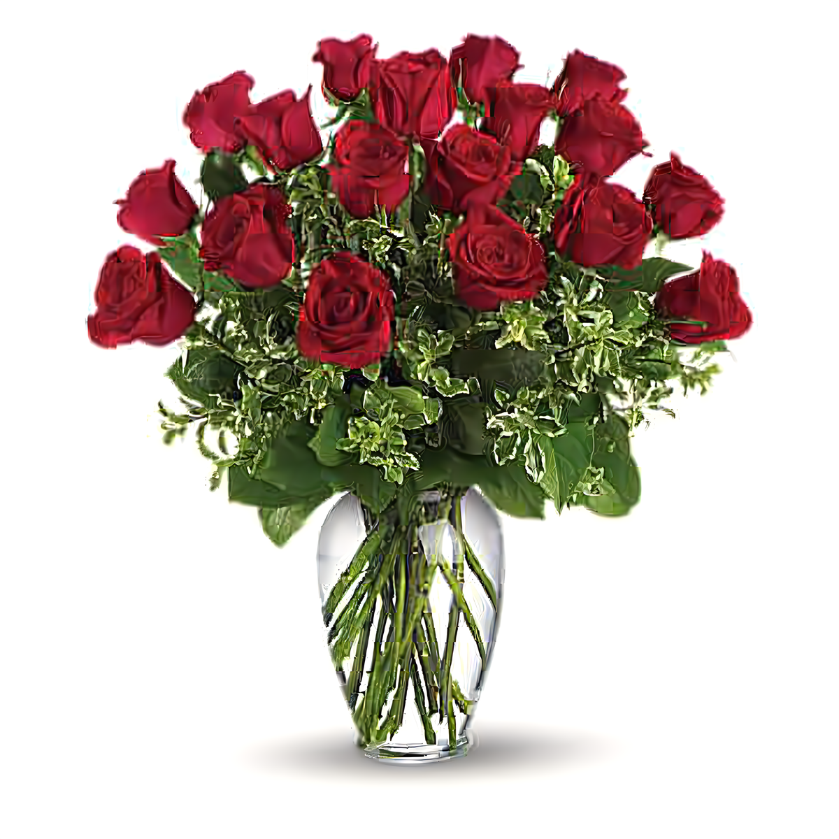 Premium Long Stem - 18 Red Roses - Valentine&#39;s Day