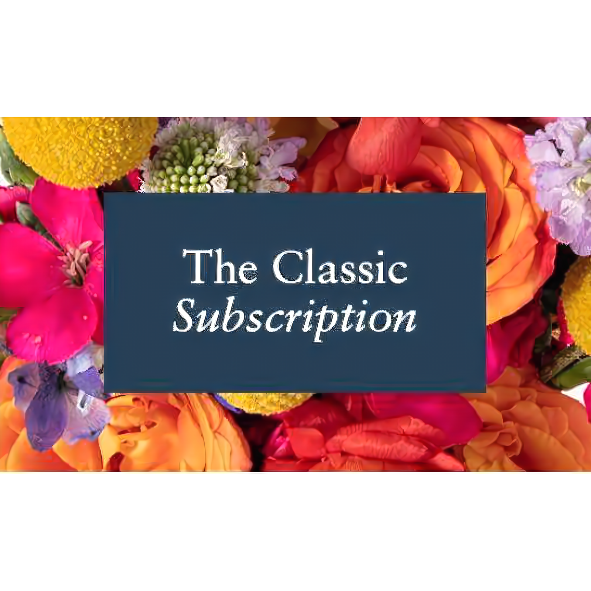 Classic Subscription - Fresh Cut Flowers